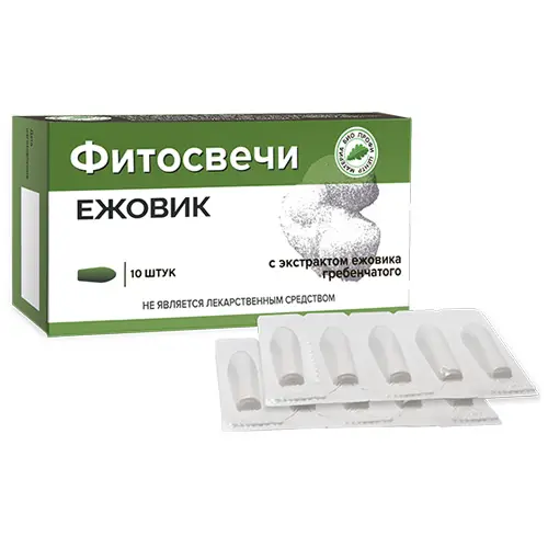 МБПЦ Фитосвечи "Ежовик" блистер 10 шт.