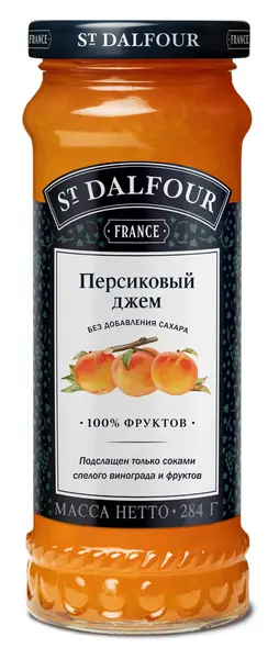 St.Dalfour Джем из персика 284гр