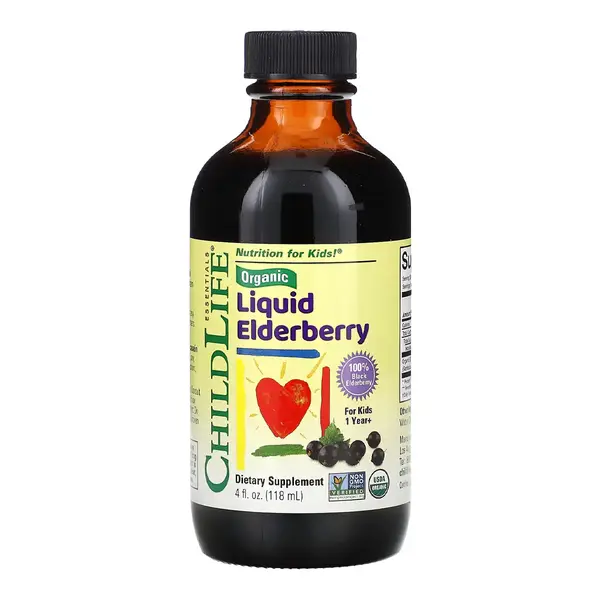 CHILD LIFE Organic Liquid Elderberry 118 ml.