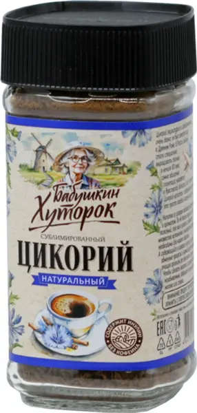 Бабушкин Хуторок Цикорий сублимированный ст/б 100 гр.