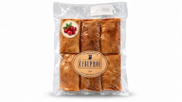 Северное Блины с брусничным джемом