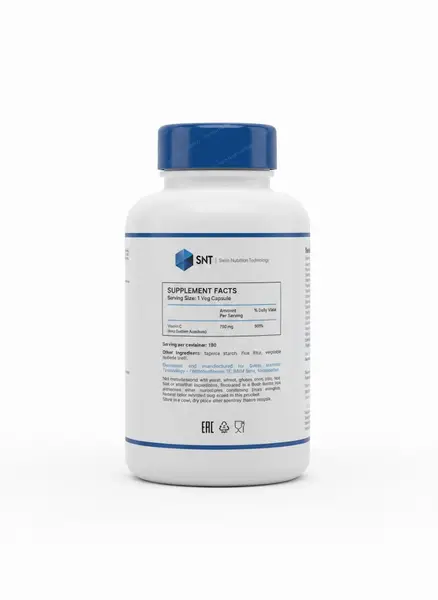 SNT Sodium Ascorbate 750 mg 180 veg.caps.
