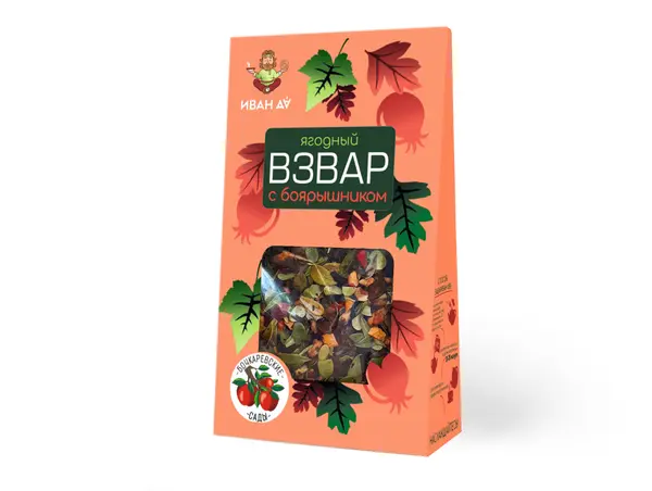 Иван Да "Иван да Взвар" плодово-ягодный с боярышником 100 гр.