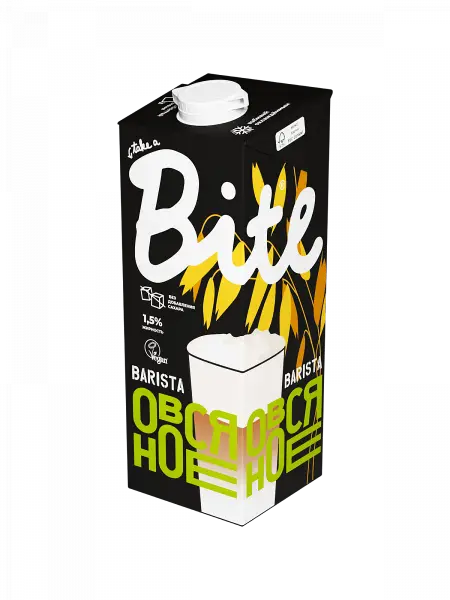 Bite Barista Молоко растительное "Овсяное" 1л