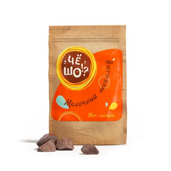 Ruketo CHЁ SHO Қантсыз сүтті шоколад 100 гр.