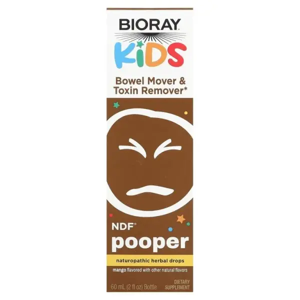 Bioray Kids NDF Pooper Liquid 60 мл. (очищение кишечника и удаление токсинов)