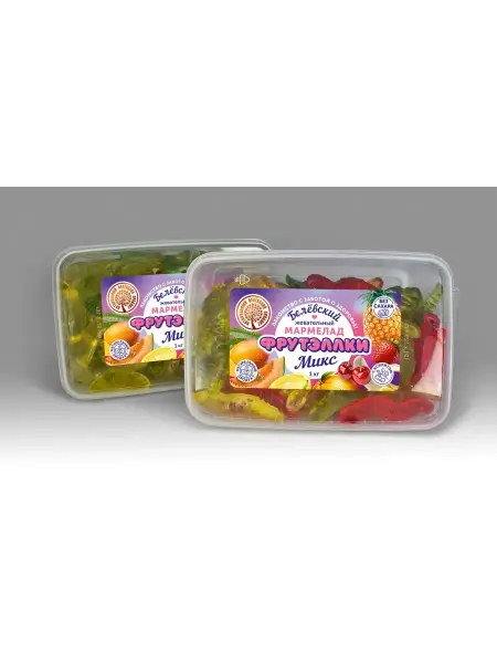 BP табиғи мармелады Fruitelki Mix 1000 гр.