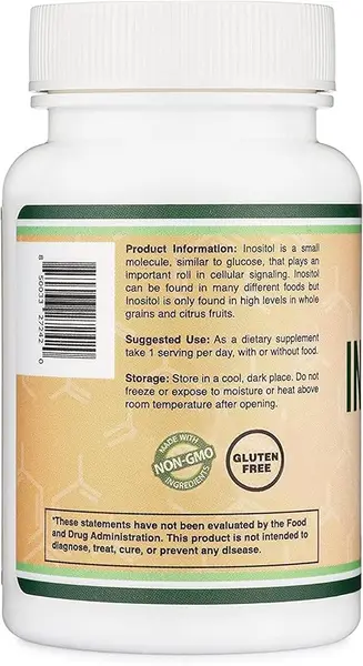 Double Wood Inositol (myo-Inositol) 60 cap.