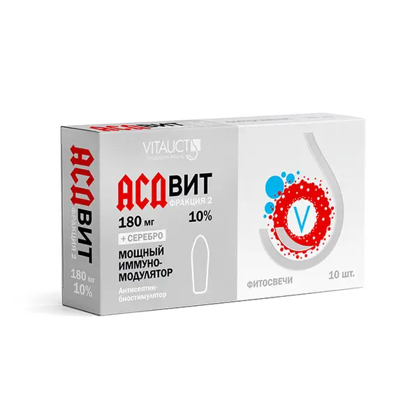VITAUCT АСДвит фитосвечи 10 шт.