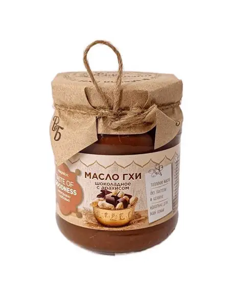 Вкус благости Масло ГХИ чёрный шоколад 240 гр.