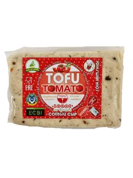 Сыр соевый Tofu томато в/у