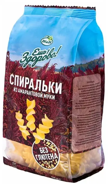 "Ешь ЗдорОво" амарант ұнынан жасалған глютенсіз макарон Вермишель 250гр