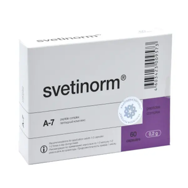 Svetinorm Светинорм 60 капсула (ас қорыту жүйесі) (пептидтер)