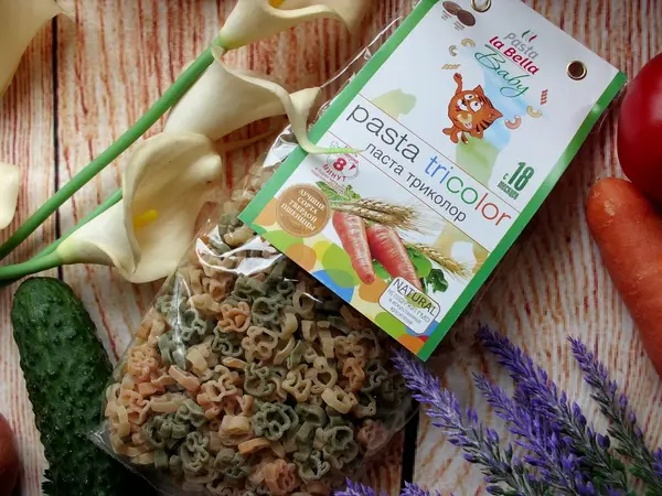 Pasta la Bella Baby Макароны триколор 250 гр.