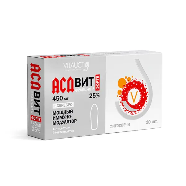 VITAUCT АСДфорте фитосвечи 10 шт.