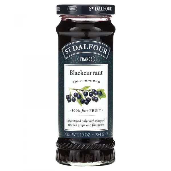 St.Dalfour Джем из черной смородины 284гр.