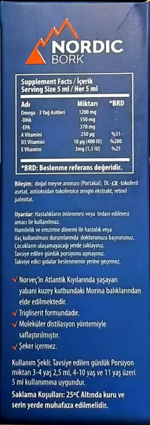 Nordic borc Omega 3