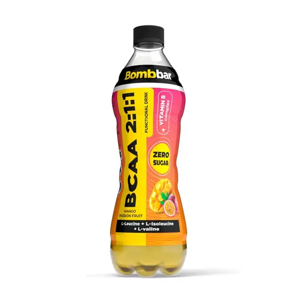 BOMBBAR Напиток BCAA Манго-Маракуйя бутылка 500 мл.