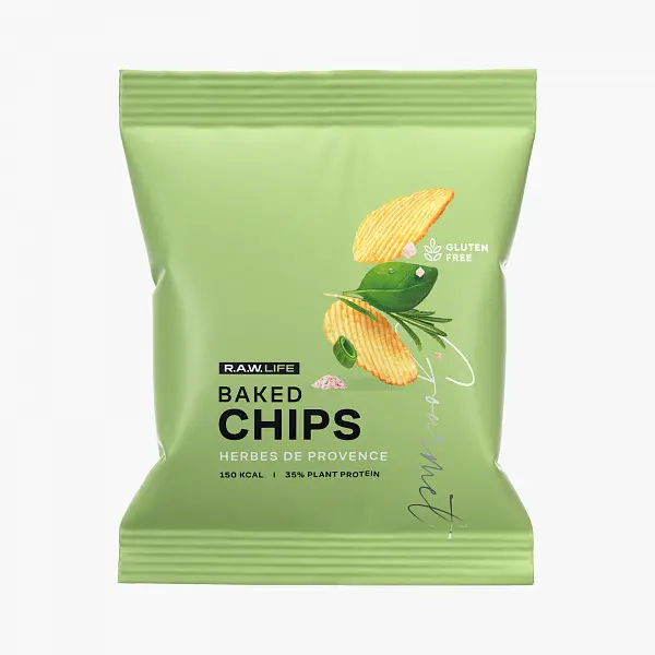 R.A.W. LIFE Baked CHIPS Прованские травы 35 гр.