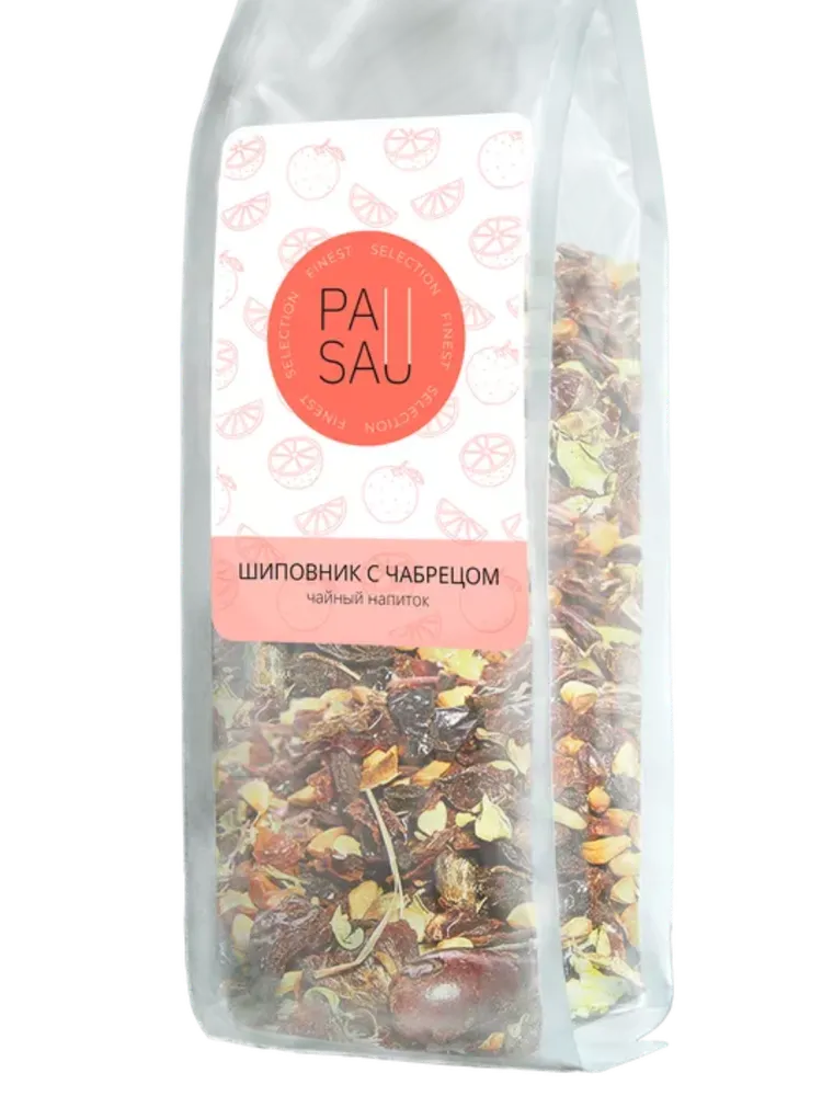 PAUSA Чай Шиповник с чабрецом 100 гр.