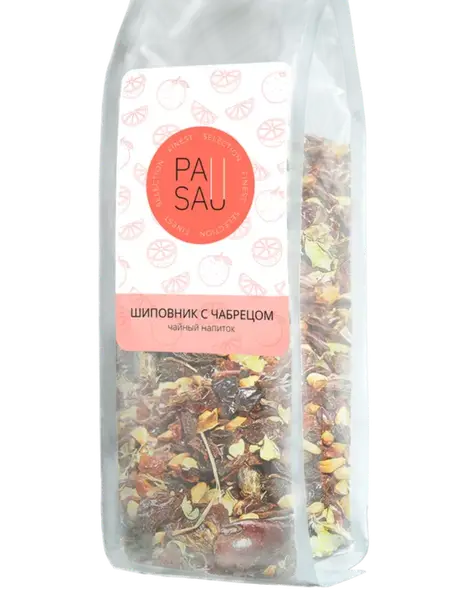 PAUSA Чай Шиповник с чабрецом 100 гр.