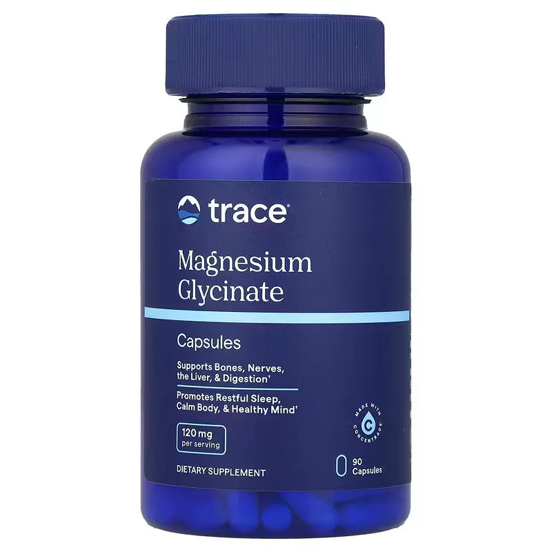 Trace Minerals Глицинат Магния Magnesium Glycinate (90 капсул)