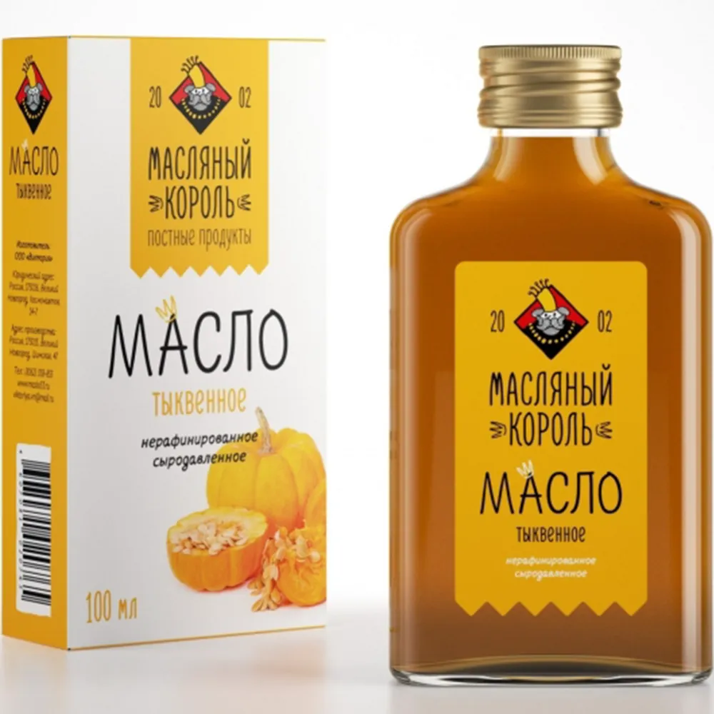 "Май патшасы" асқабақ майы 100мл