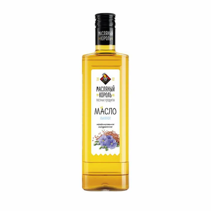 "Масляный король" Масло льняное 350мл