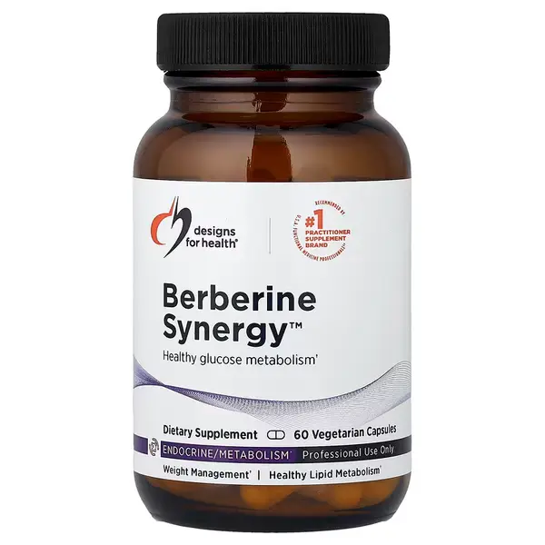 Design For Health Берберин Berberine Synergy 60 капсул
