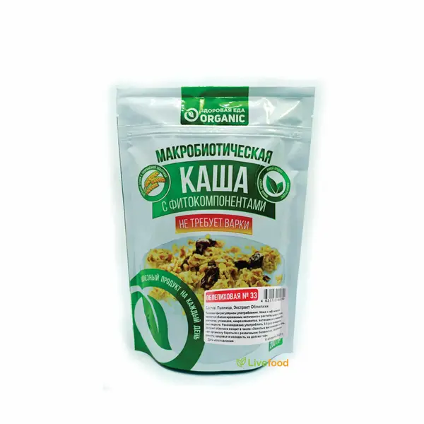 Organic Каша №33 "Облепиховая" 200гр.