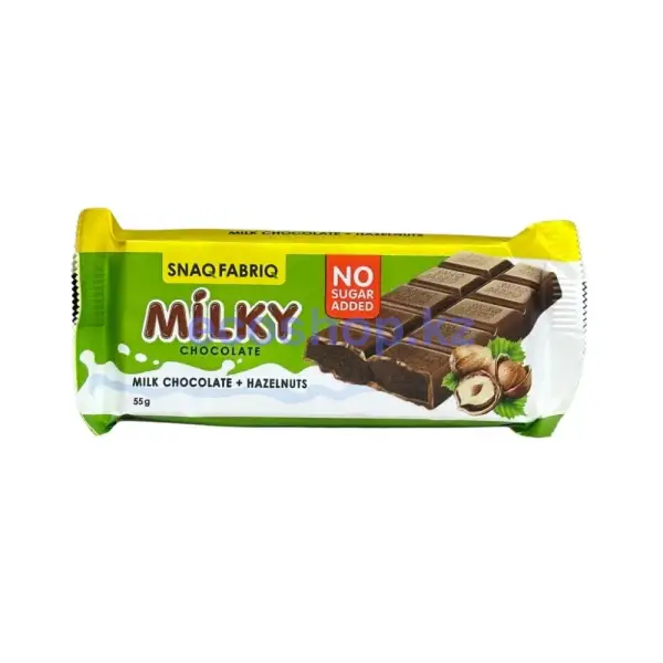 SNAQ FABRIQ Молочный шоколад с шоколадно-ореховой начинкой 55 гр.