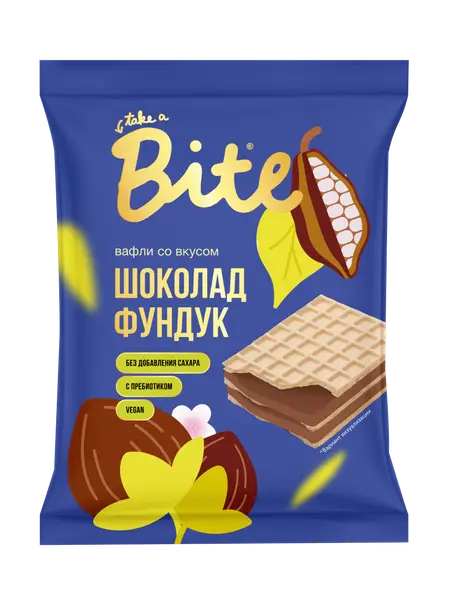 Bite Вафли Шоколад-Фундук 35гр.