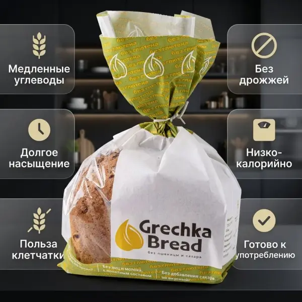 Grechka-Nan Хлеб рисовый