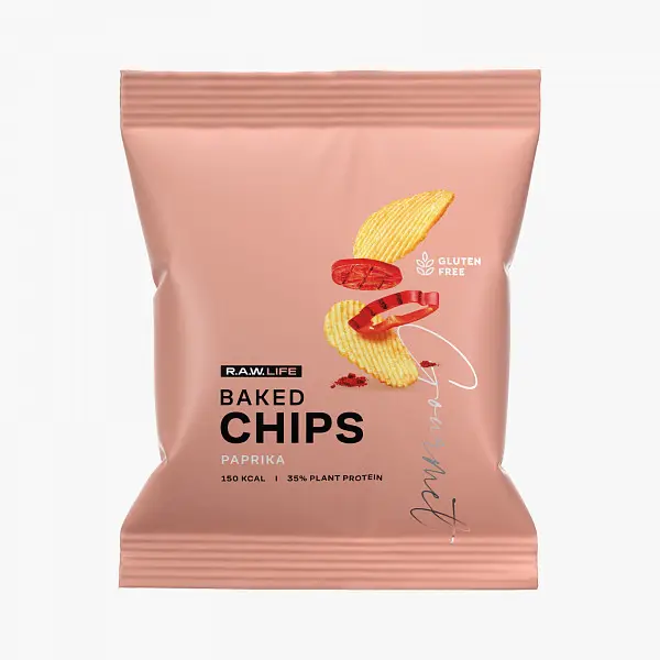 R.A.W. LIFE Baked CHIPS Паприка и томаты 35 гр.