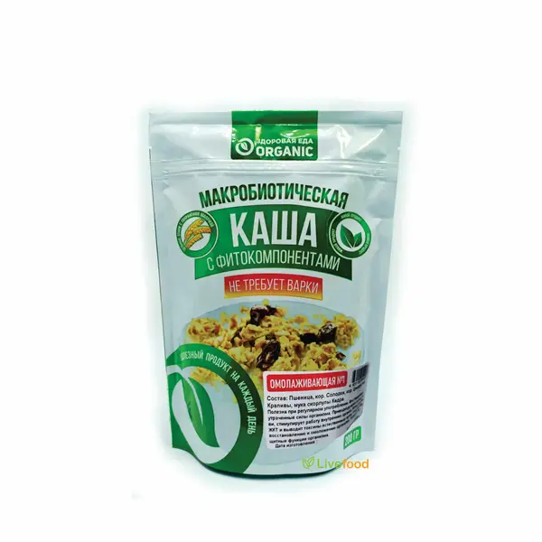Organic Каша №1 "Омолаживающая" 200гр.