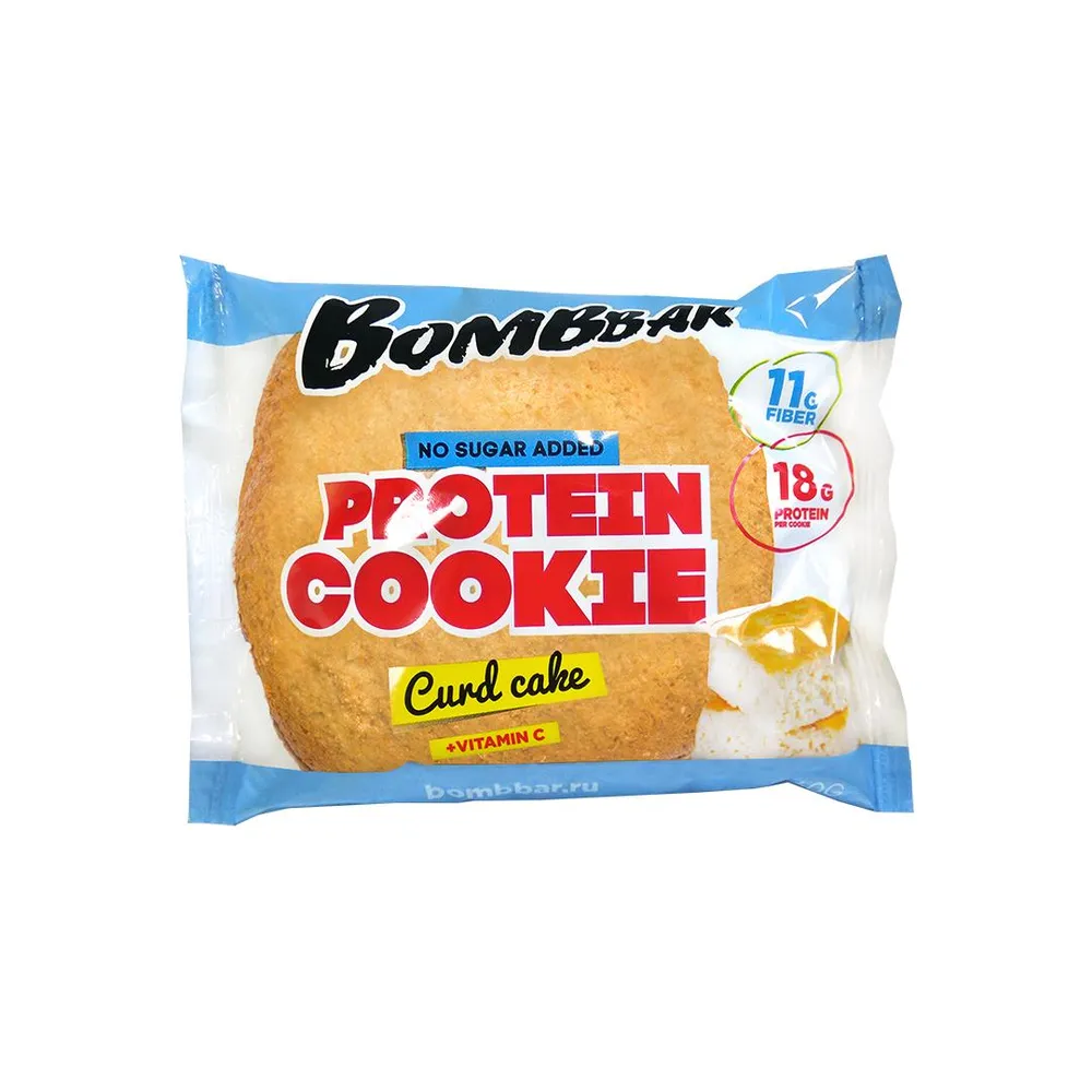Печенье протеиновое Bombbar ТВОРОЖНОЕ 40гр