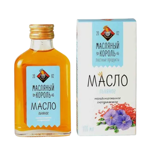 Масло льняное 100мл