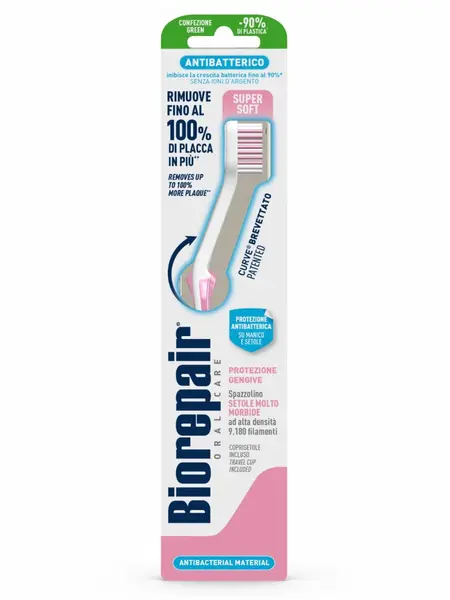 Biorepair Зубная щётка изогнутая для защиты дёсен