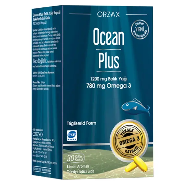 ORZAX OCEAN Omega Plus 30 кап.