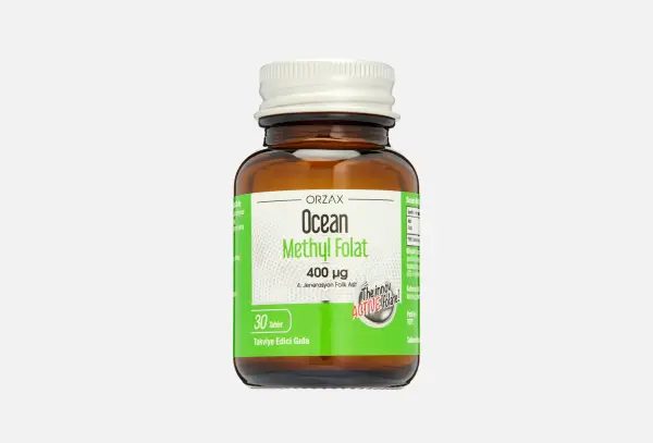 ORZAX OCEAN Метилфолат 30 таб.