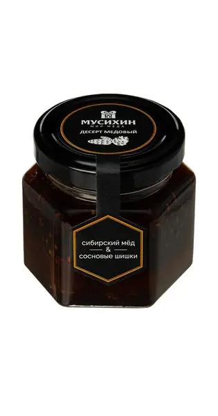 МММ Десерт медовый «Сибирский мёд & сосновые шишки» 150 гр.