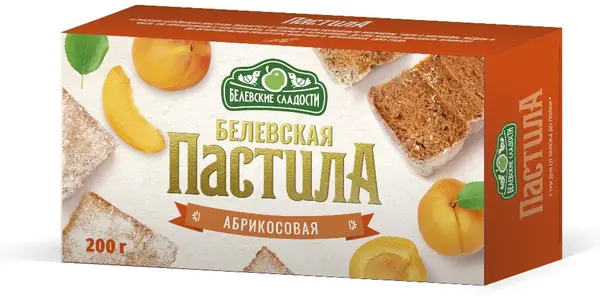 BP Pastila belevskaya жеміс өрік 30 гр.