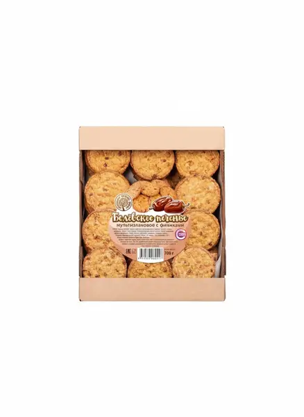 БП Печенье мультизлаковое с фиником 700 гр.