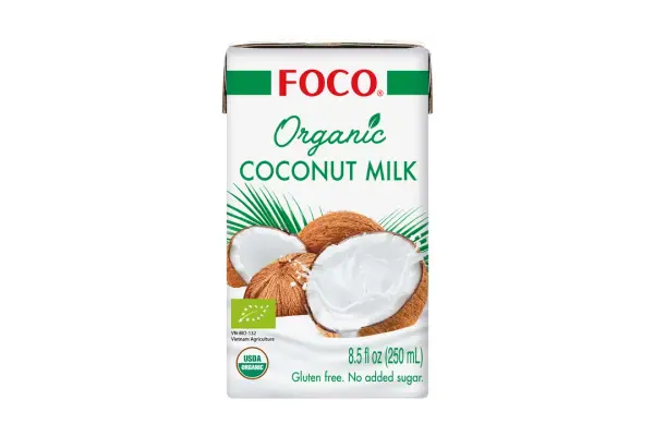 Кокосовое молоко FOCO ORGANIC Tetra Pak 250мл.