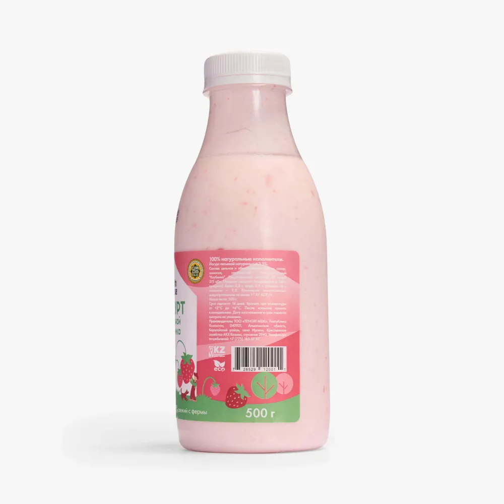 Fresh House Йогурт клубника 500 гр.