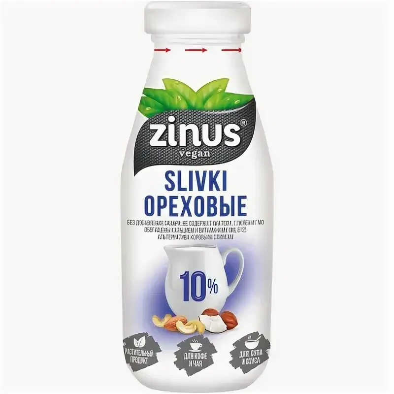 ZINUS - ореховые сливки 300 мл