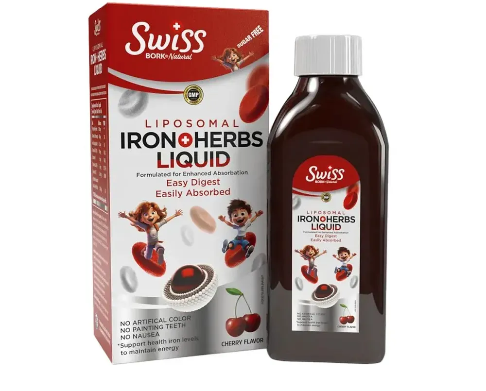Swiss Bork Iron herbs liquid 150 мл.