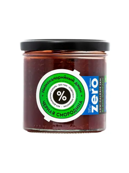 Джем Zero Чёрная Смородина 270гр