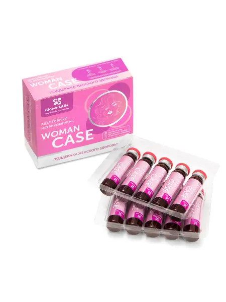 Clover Labs "Women Case" Поддержка женского здоровья 10 флаконов