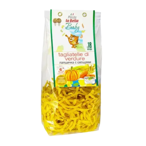 Pasta la Bella Baby көкөністі лапшичка 250 г.